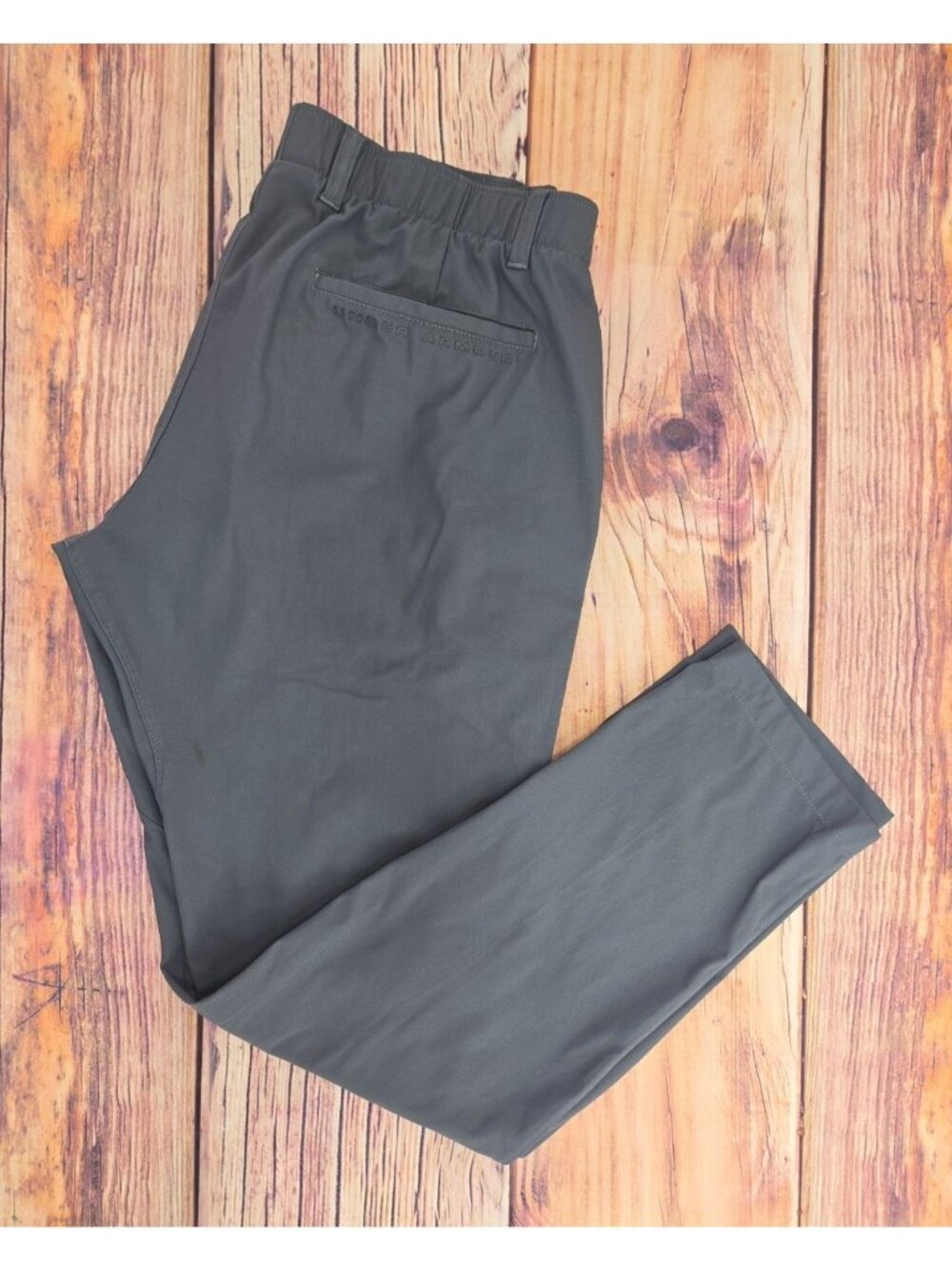 Under Armour Mens Gray Lightweight Pants Size 36x32
